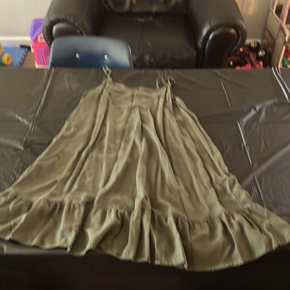 I am selling a green jade dress from wild fable xs.
